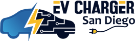 EV Charger San Diego logo.